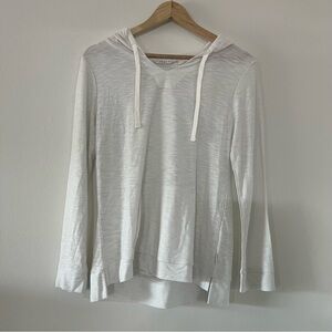 Free Fly Apparel White Lightweight Hooded Pullover